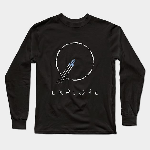 EXPLORE (REMNANT) Long Sleeve T-Shirt by NoirPineapple